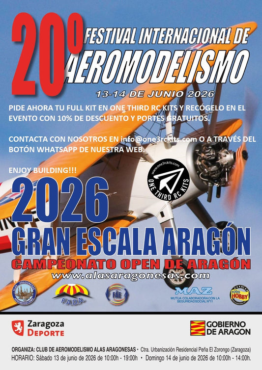 OFERTA ESPECIAL ALAS ARAGONESAS 2026
