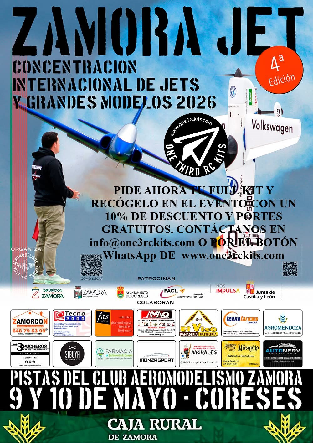 OFERTA ESPECIAL ZAMORA JETS 2026