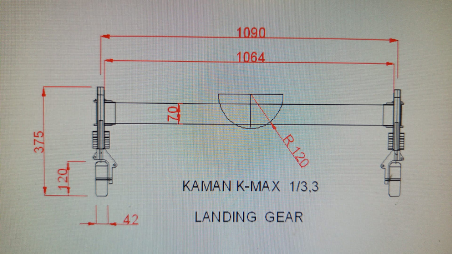 KAMAN GEAR 1:3,3 Scale