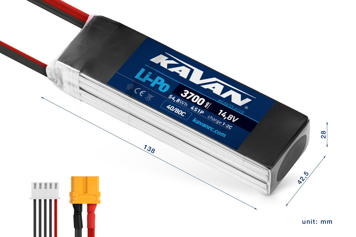 KAVAN Li-Po 3700mAh/14,8V