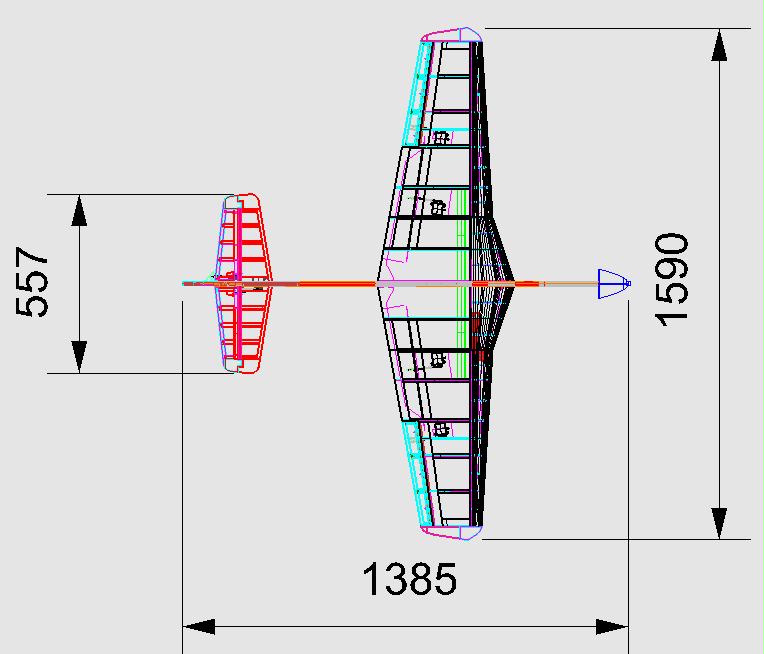 MINI MUSTANG PRO 1.590 mm