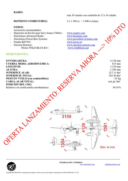 DH98 Mosquito PRO escala 1/4