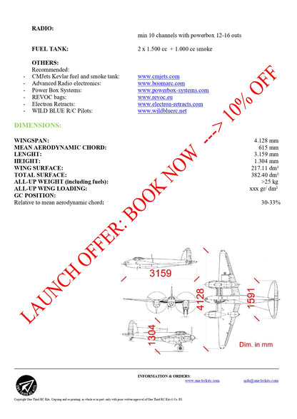 DH98 Mosquito PRO escala 1/4