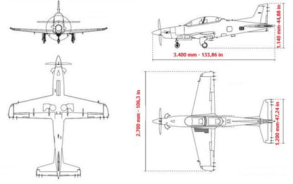 PC-21 KIT PRO (3.400L - 2.700WS)