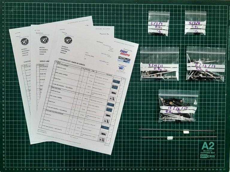 PITTS servo links set