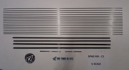 SPAD XIII PRO 1/4 scale